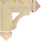 Ekena Millwork Imperial Arts & Crafts Rough Sawn Bracket, Douglas Fir, 4"W x 14"D x 14"H BKT04X14X14IMP03RDF - alternate 4